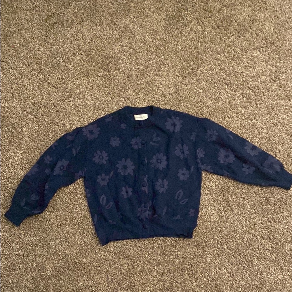 Free Assembly Navy Cardigan